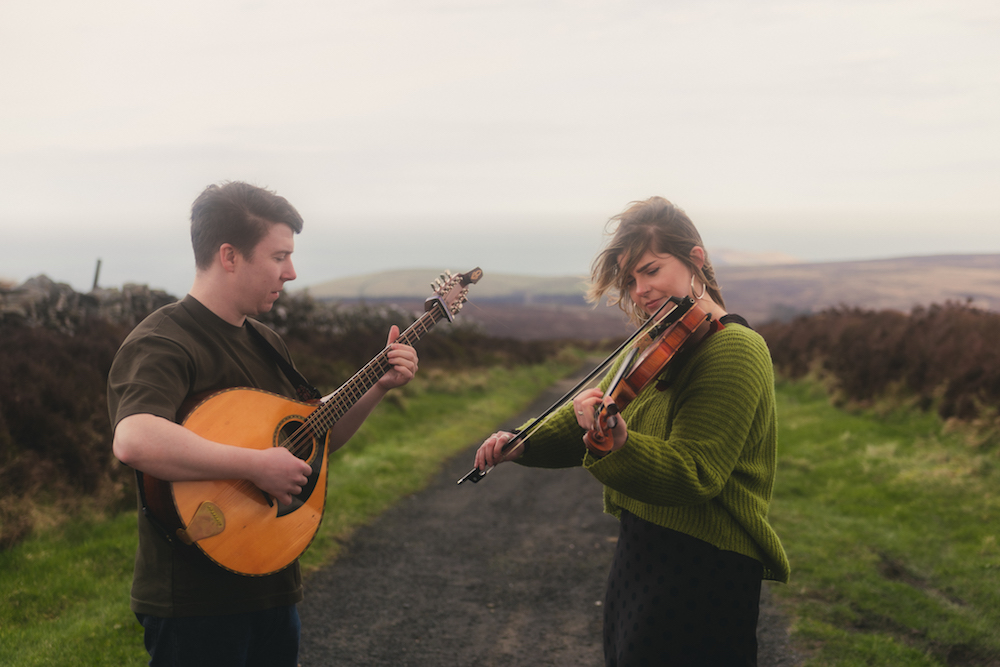 Cathal Ó Curráin and Isla Callister